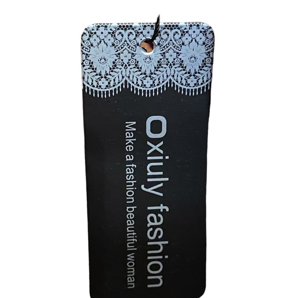 Oxiuly Women’s Red Mini VNeck Sleeveless Cocktail Dress-Size Small-NWT - Picture 5 of 7